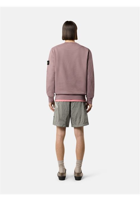 6100060 sweatshirt man gray purple STONE ISLAND | L1S15 6100060 S0051V008F